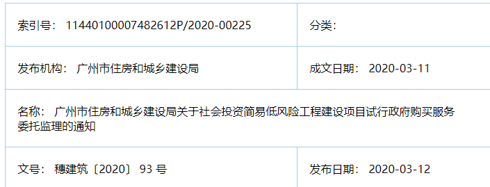 又一省發(fā)文：不再強(qiáng)制監(jiān)理，部分項(xiàng)目可由建設(shè)單位自管